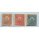 ARGENTINA 1884 GJ 77/9 SERIE COMPLETA NUEVA CON GOMA U$ 42